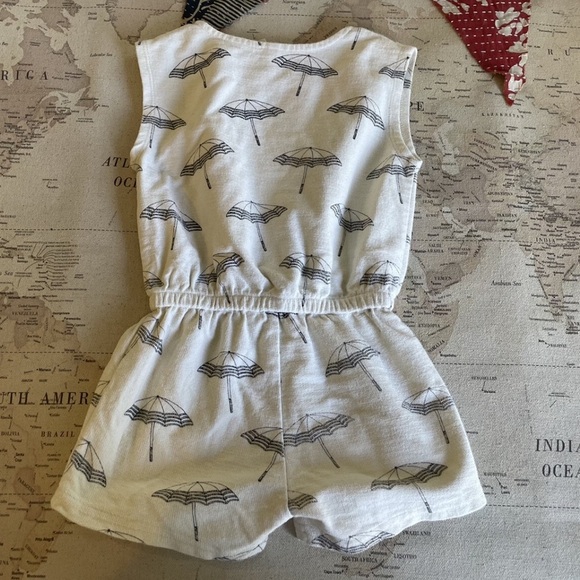 Rylee + Cru Pear Umbrella Romper Size 
2-3 - Picture 2 of 7
